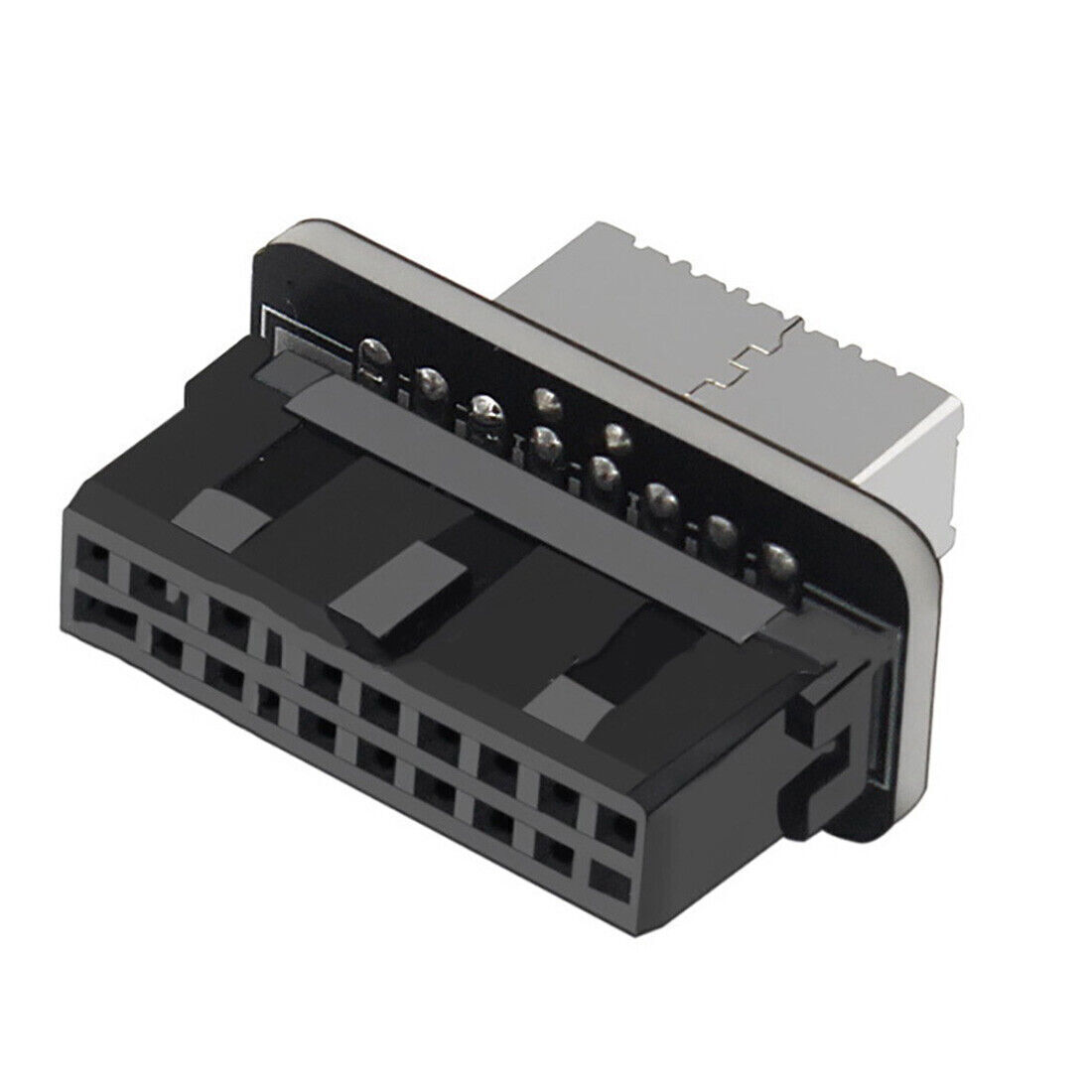 USB3.0 Internal Header to USB 3.1/3.2 Type C Front Type E Adapter 20pin to 19pin
