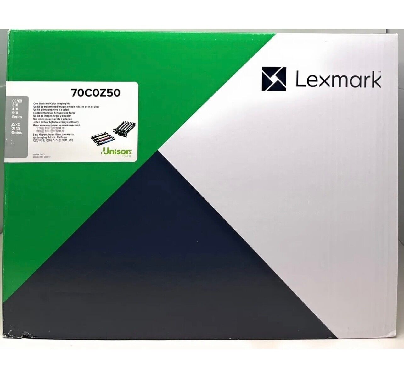 Genuine Lexmark 70C0Z50 Black & Color Imaging Kit CS/CX 310 410 510 C/XC 2130