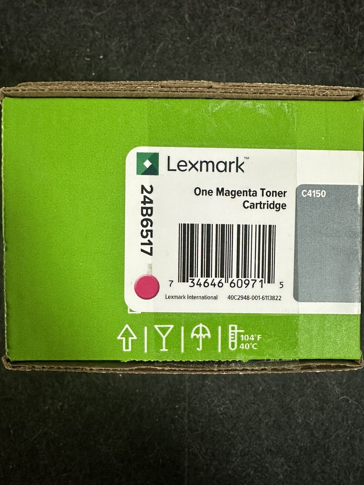 Lexmark 24B6517 Toner Cartridge - Magenta