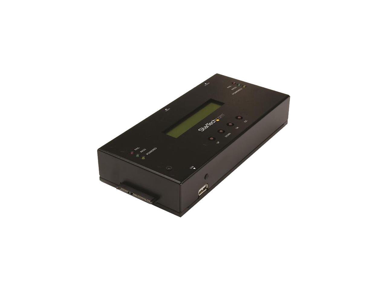 StarTech.com SATSASDUPE11 2.5" & 3.5" Black SAS/SATA 1:1 Standalone Hard Drive D