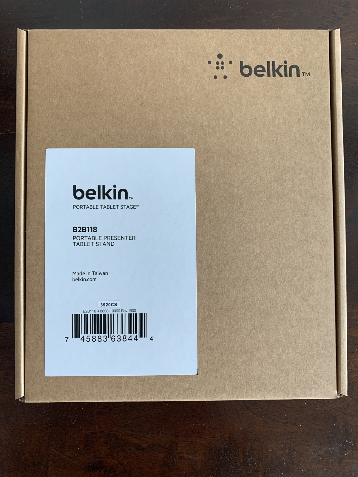 BELKIN COMPONENTS B2B118 PORTABLE TABLET STAGE
