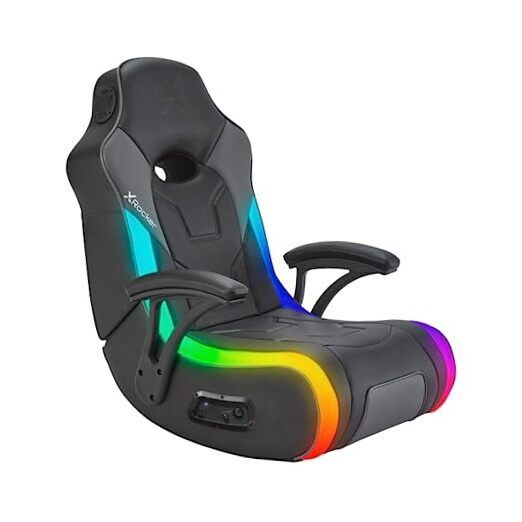  G-Force Floor Rocker Gaming Chair, Large, RGB LED Rgb Led