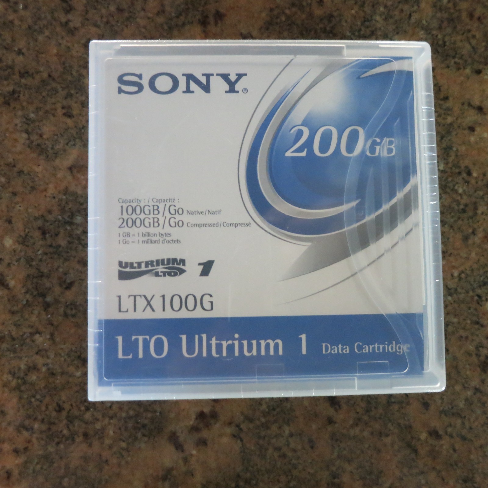 Sony LTX100G LTO-1 Ultrium 100-200GB Data Cartridge New Sealed