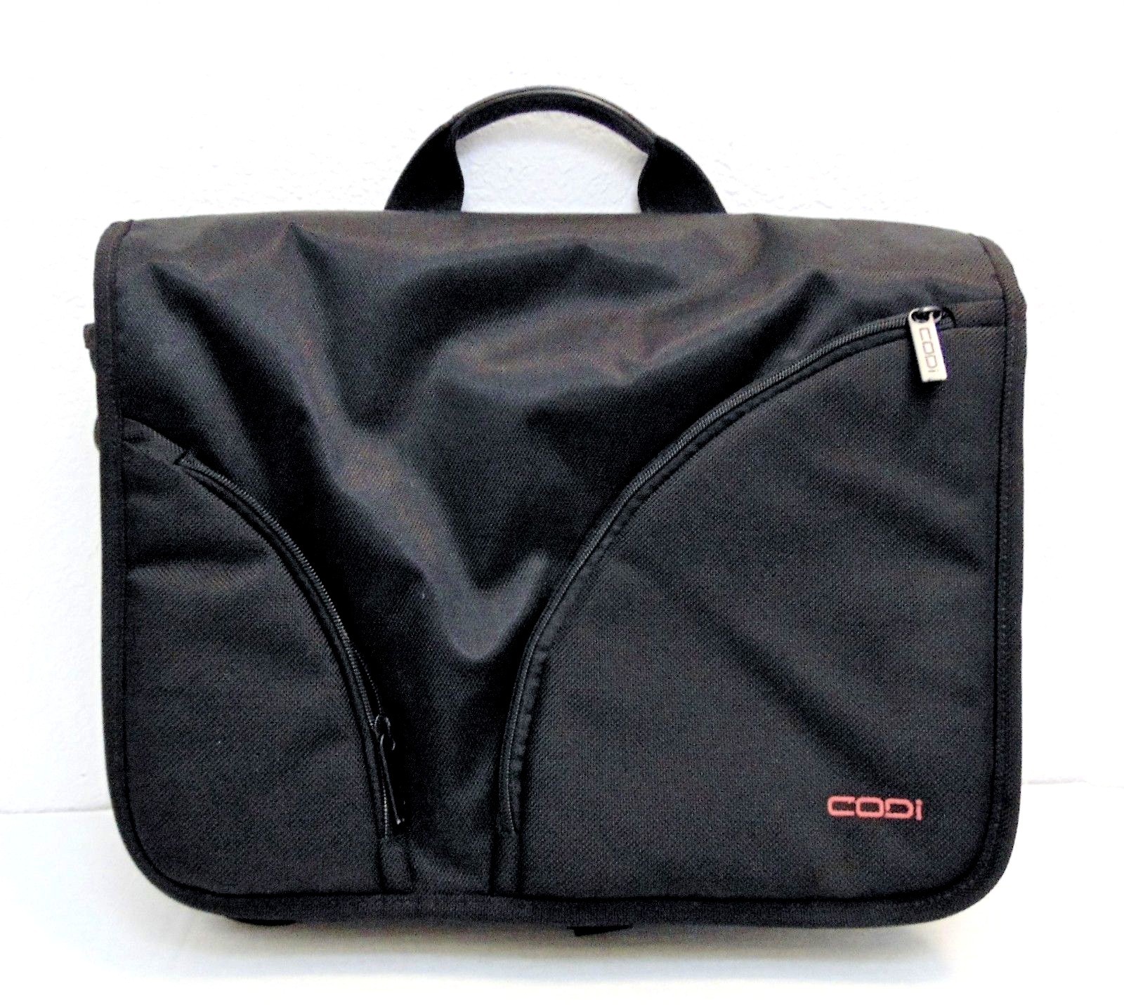 CODI Black Laptop Brief Case Shoulder Bag Multiple Compartments Carry On 