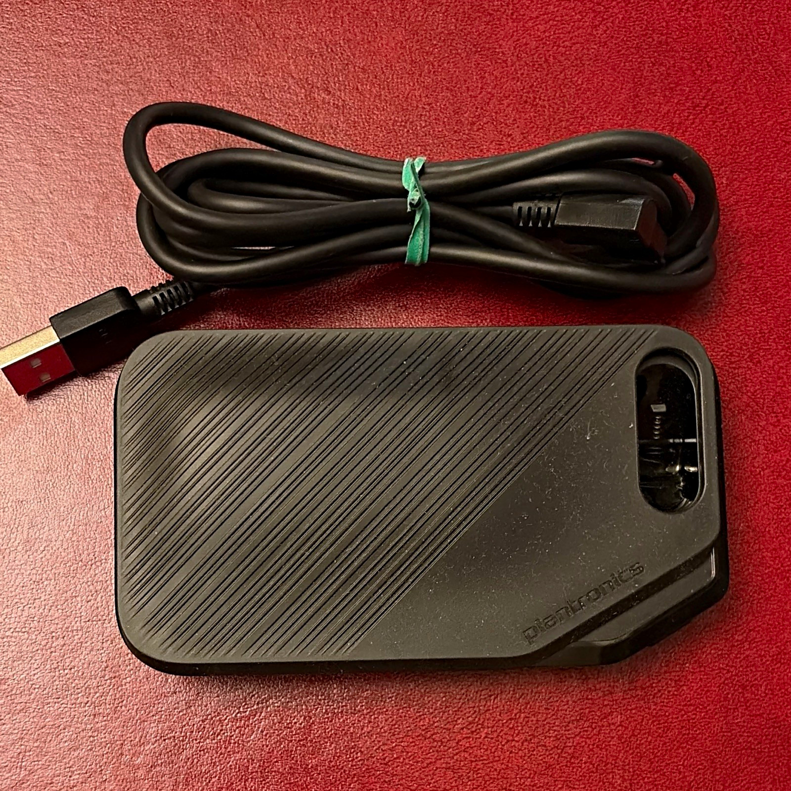 Plantronics Savi 740 W740 DECT Wireless Ear-Hook Headset Noise Cancel USB Base