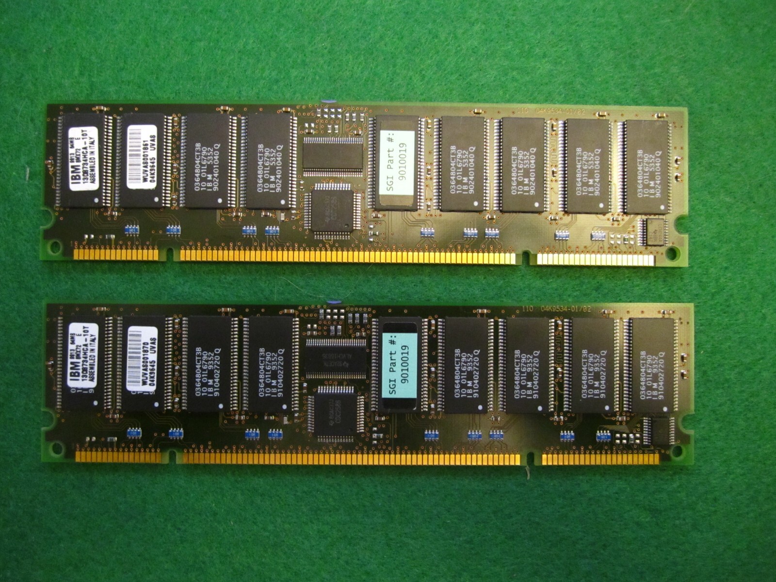 SGI 128MB Kit (2 X 64MB) DIMM Memory for SGI OCTANE 9010019