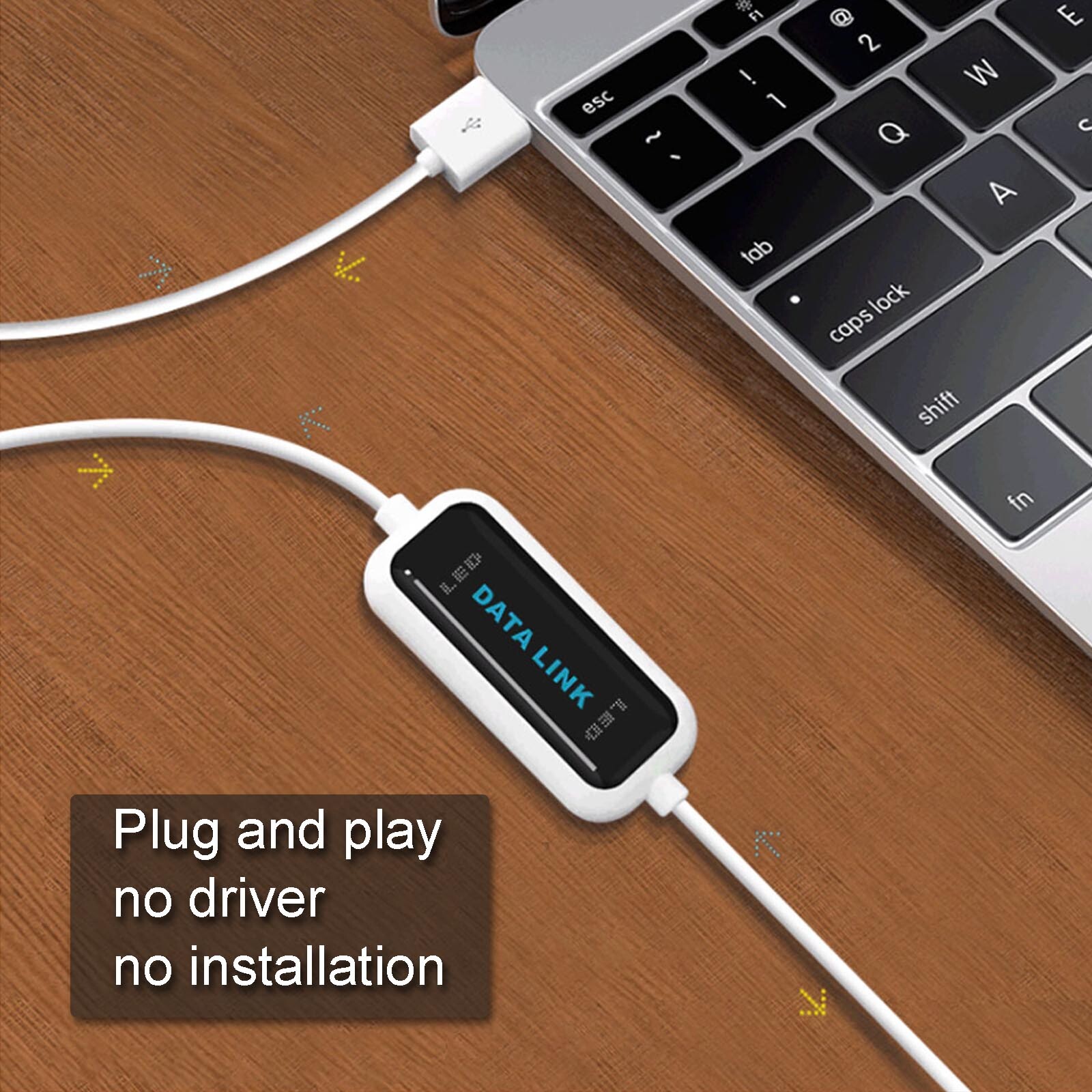 High Speed USB Pc to Pc Online Share Sync Link Net Direct Data File Transfer L3