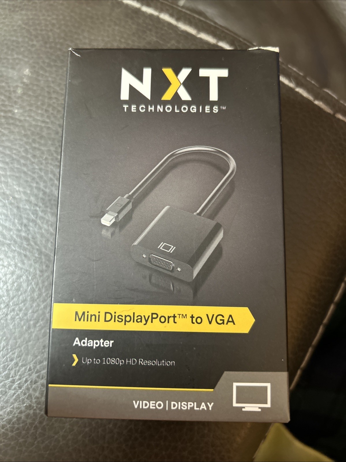 NXT Technologies Mini DisplayPort to VGA Adapter Black