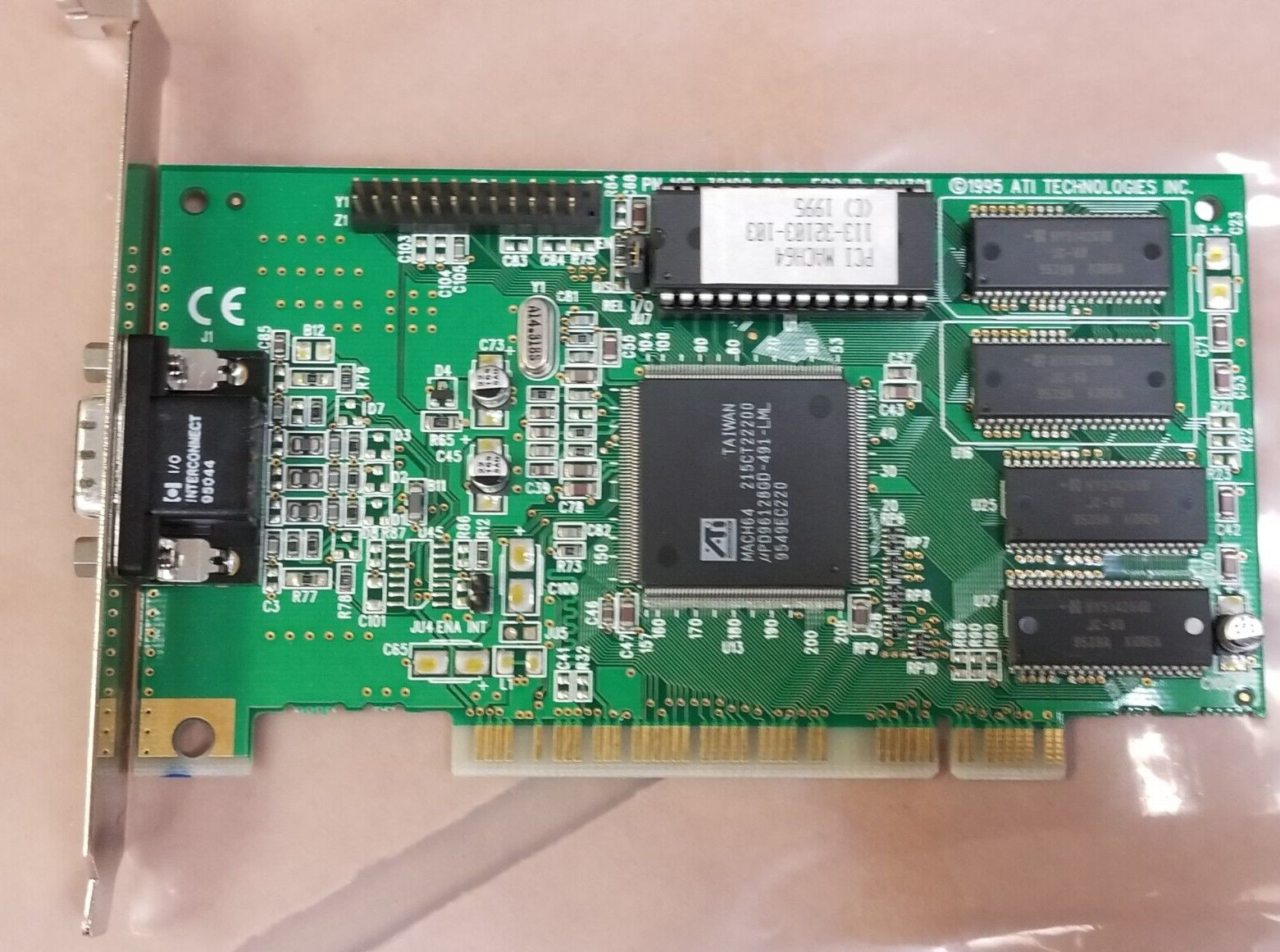 ATI Xpression 2MB PCI VGA Video Card for DOS Retro Gaming working #X06