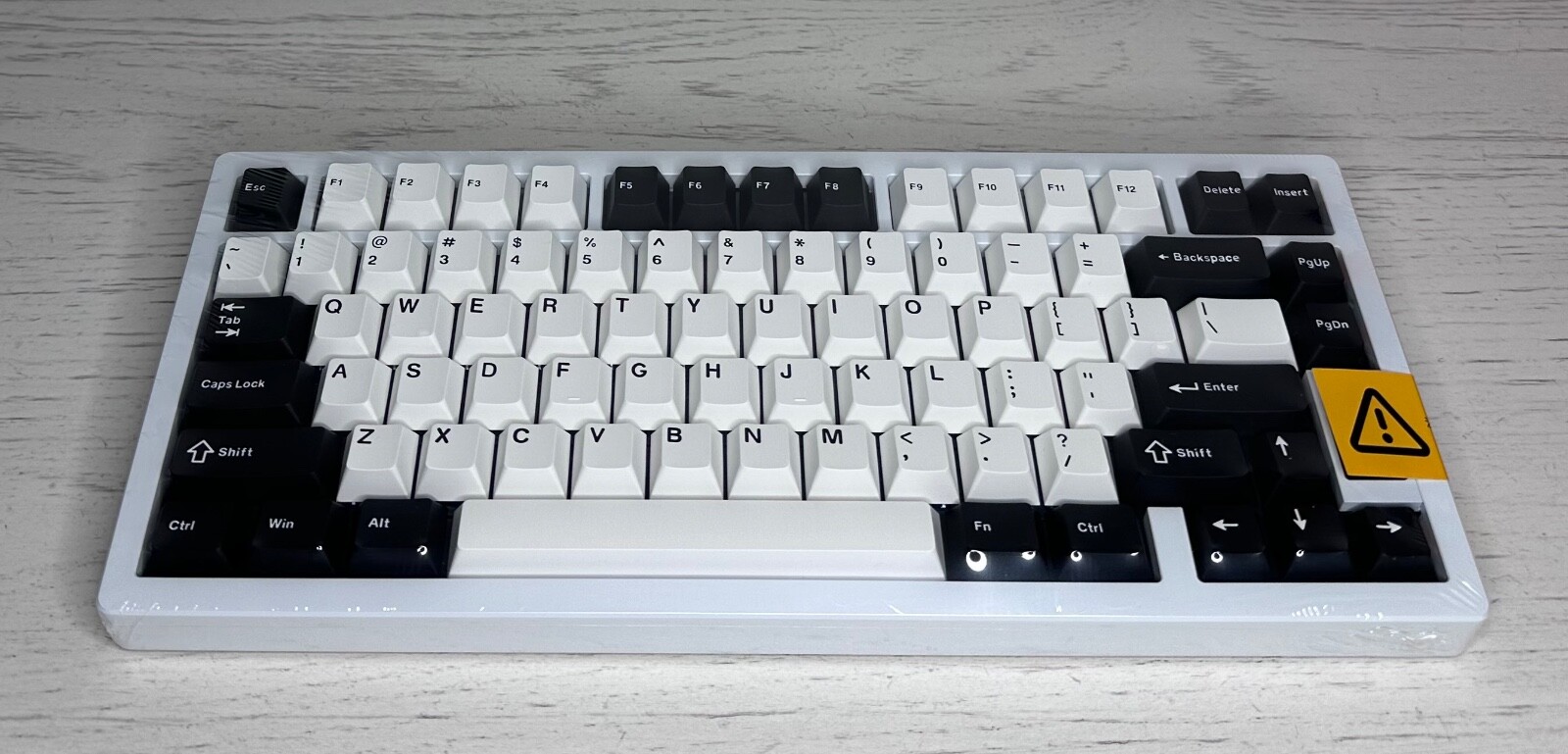 Not Defined Wireless Keyboard Customized Mechanical Aluminum Alloy ND75 - Pure W