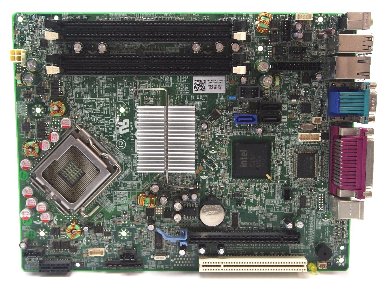 GENUINE OEM DELL OPTIPLEX 960 SFF Q45 INTEL LGA775 DDR2 MOTHERBOARD G261D K075K