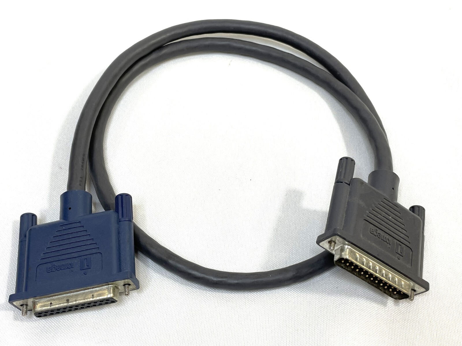 OEM Genuine Iomega Zip External Drive DB25 Male to DB25 Male Serial Cable