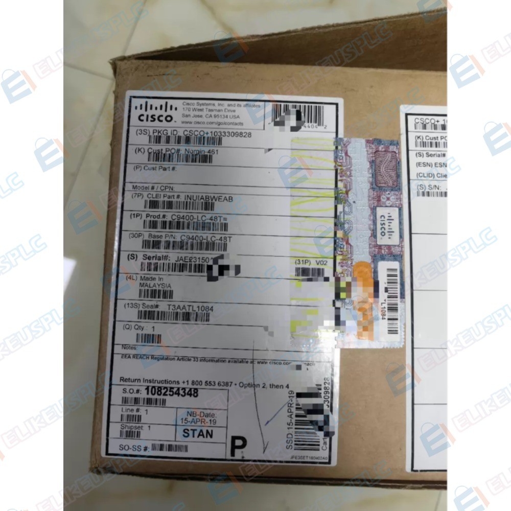 Cisco C9400-LC-48T= Catalyst 9400 Series 48-Port Gigabit Switch Module MMD0