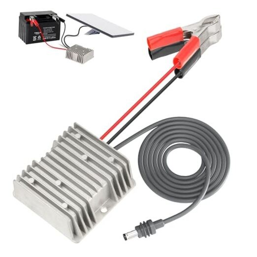 Starlink DC Step Up Converter 12V/24V 4.5A DC5521M to Alligator Clips DC5521M