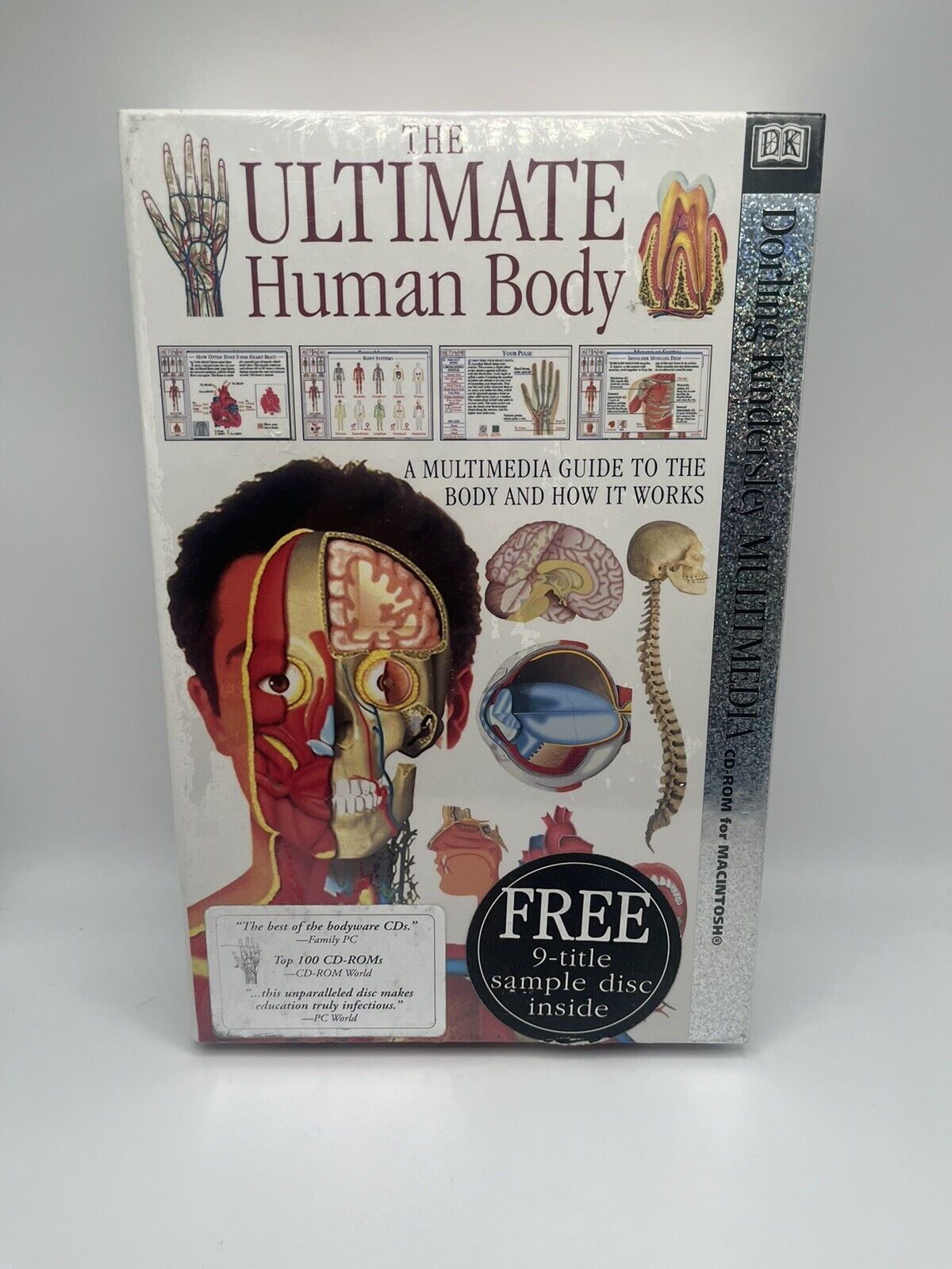 THE ULTIMATE HUMAN BODY CD-ROM for MACINTOSH Multimedia Guide 1995 DK SEALED