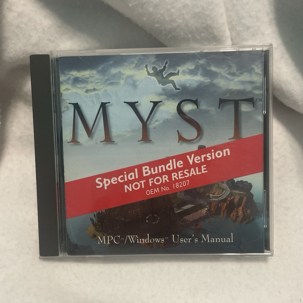 Broderbund Myst Special Bundle OEM 18207 PC Game CD-ROM