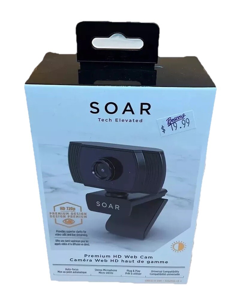 Soar Tech Elevated Premium HD Web Cam 2021 New