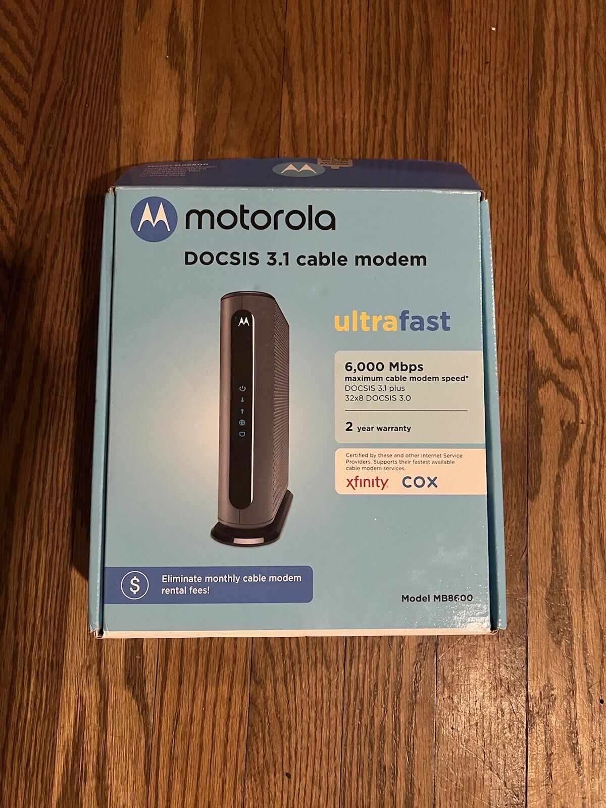 Motorola DocsiS 3.1 Cable Modem￼