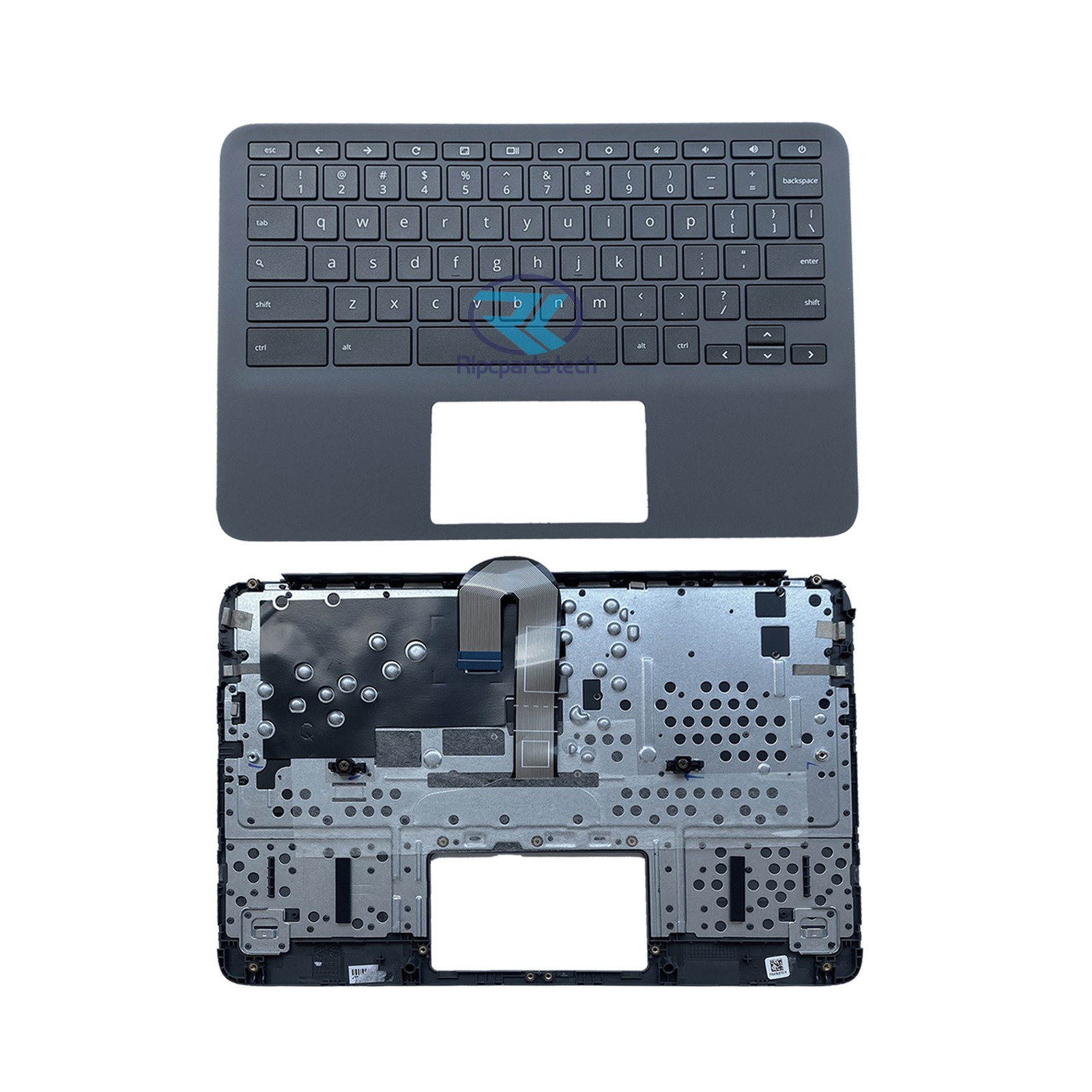 New Top Cover For HP Chromebook 11A G8 EE Palmrest Case Keyboard L92832-001 US