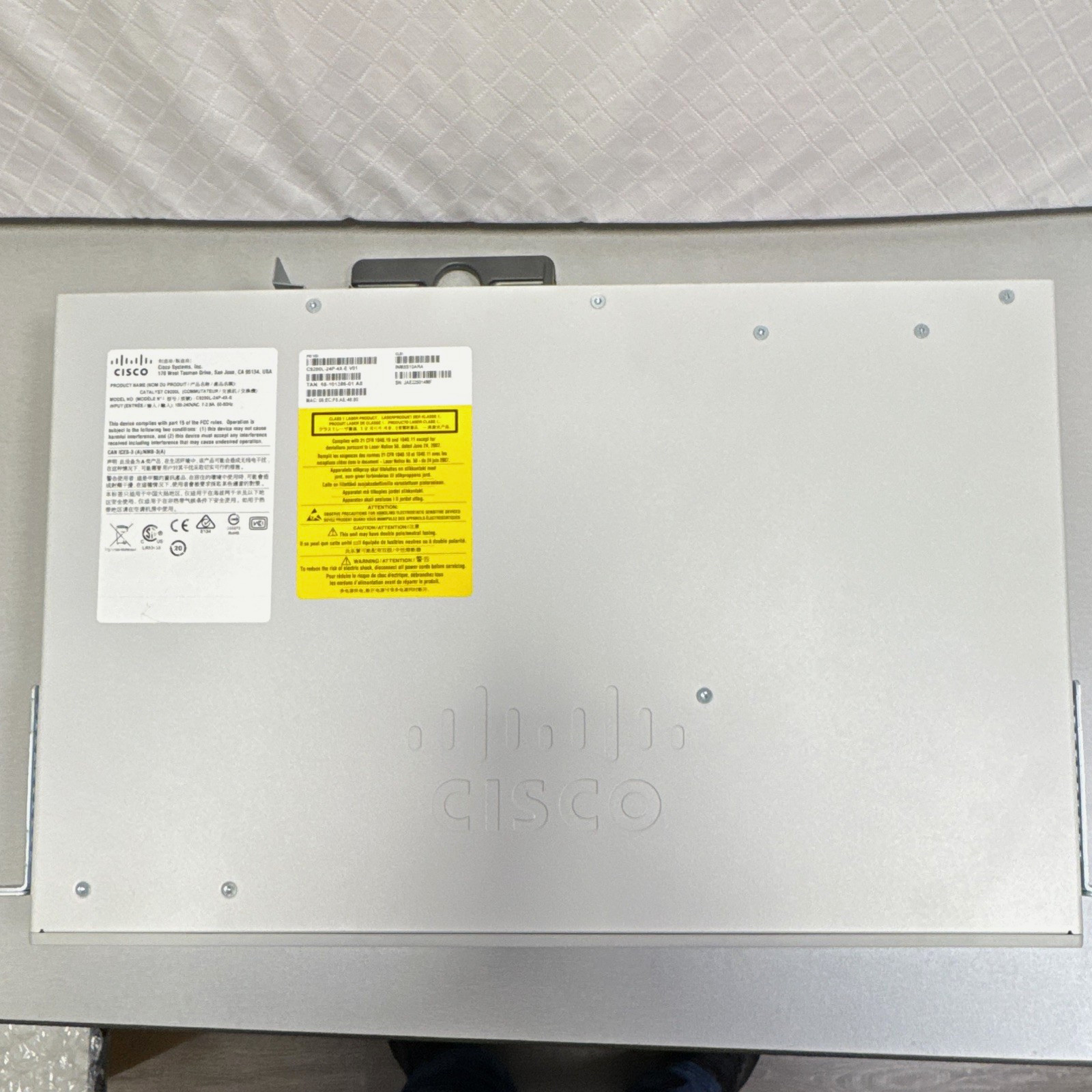 A+ Cisco Catalyst 9200L 24-Port PoE+ Switch 4x10G SFP+ Managed C9200L-24P-4X-E