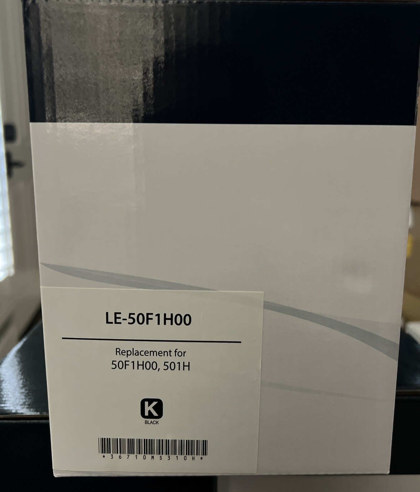 1 Pack 50F1H00 501H Toner for Lexmark MS310d MS312dn MS410d MS415dn MS610dtn 5K