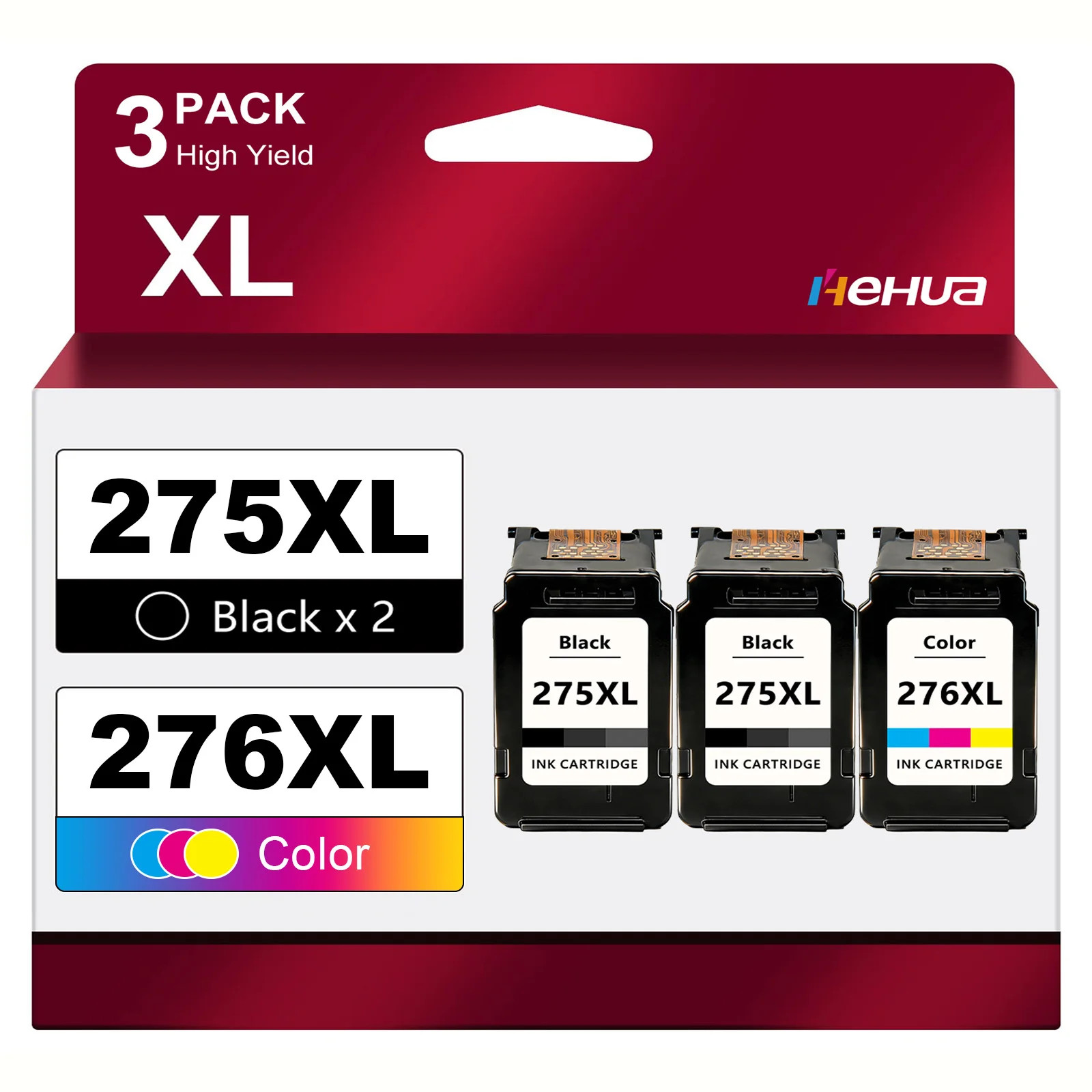 PG-275XL CL-276XL Compatible For Canon PIXMA TS3520 TS3720 TR4720 TR4722