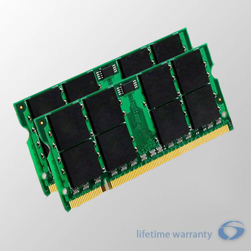 4GB kit 2GBx2 Upgrade for a Dell Latitude D830 System DDR2 PC2-6400, NON-ECC,