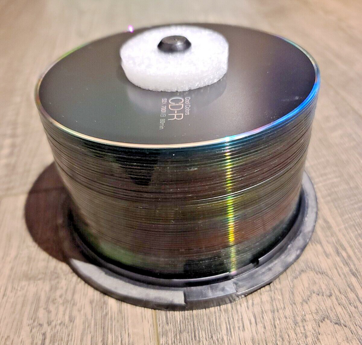 Mixed CD-R Recordable Printable 50 Discs 80 Minutes 700MB Capacity 52X Spd
