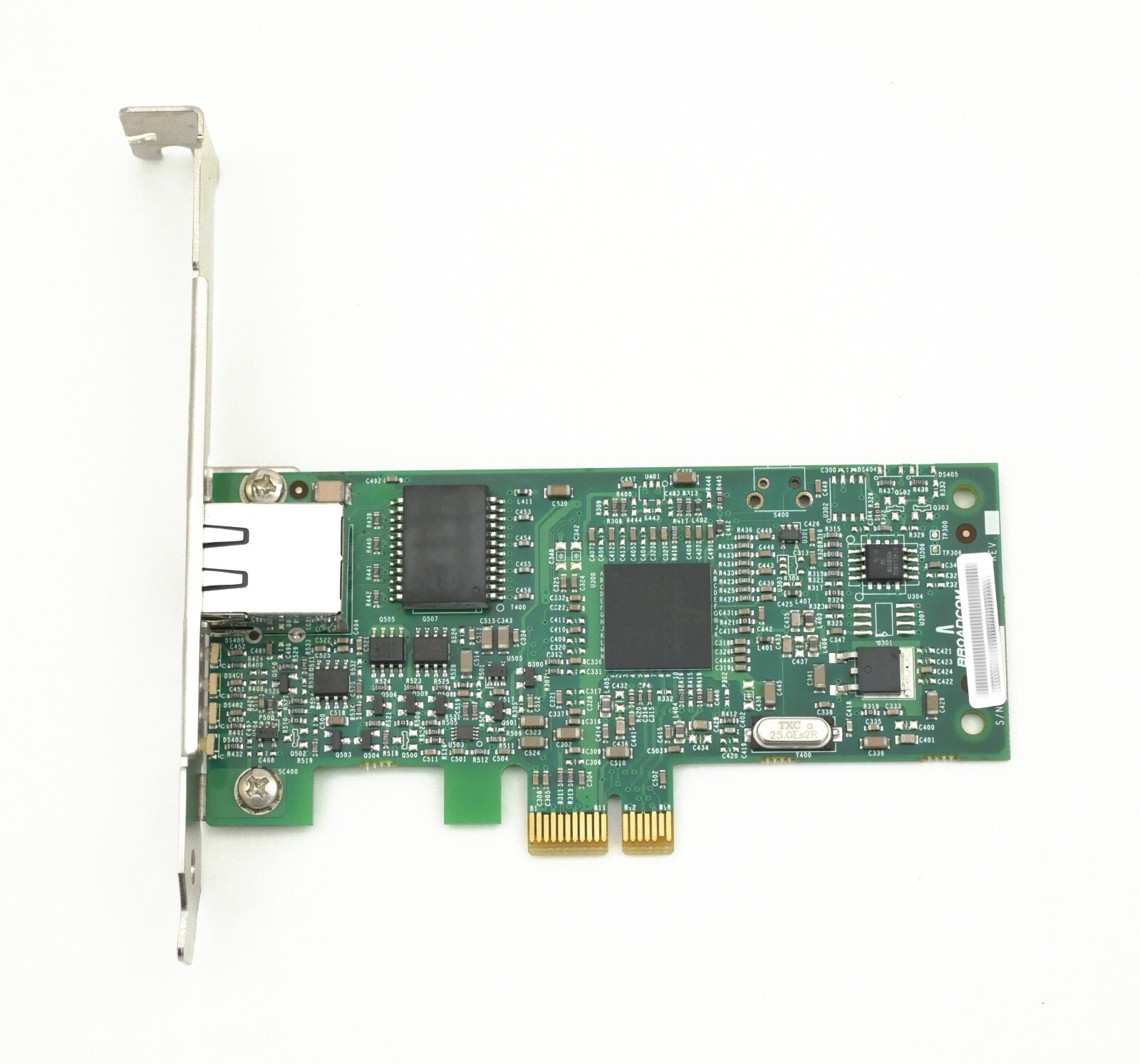Broadcom LAN Gigabit Single Port Network Card PCIe x1 BCM5751KFBG