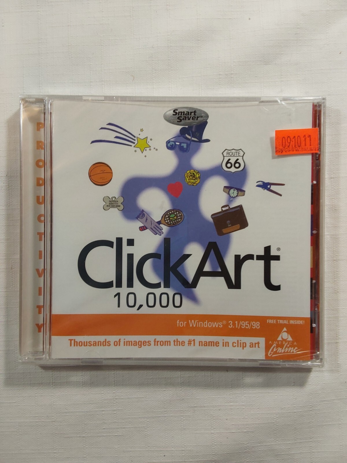 Broderbund The Learning Company ClickArt 10,000 for Windows 3.1 (Jewel Case)
