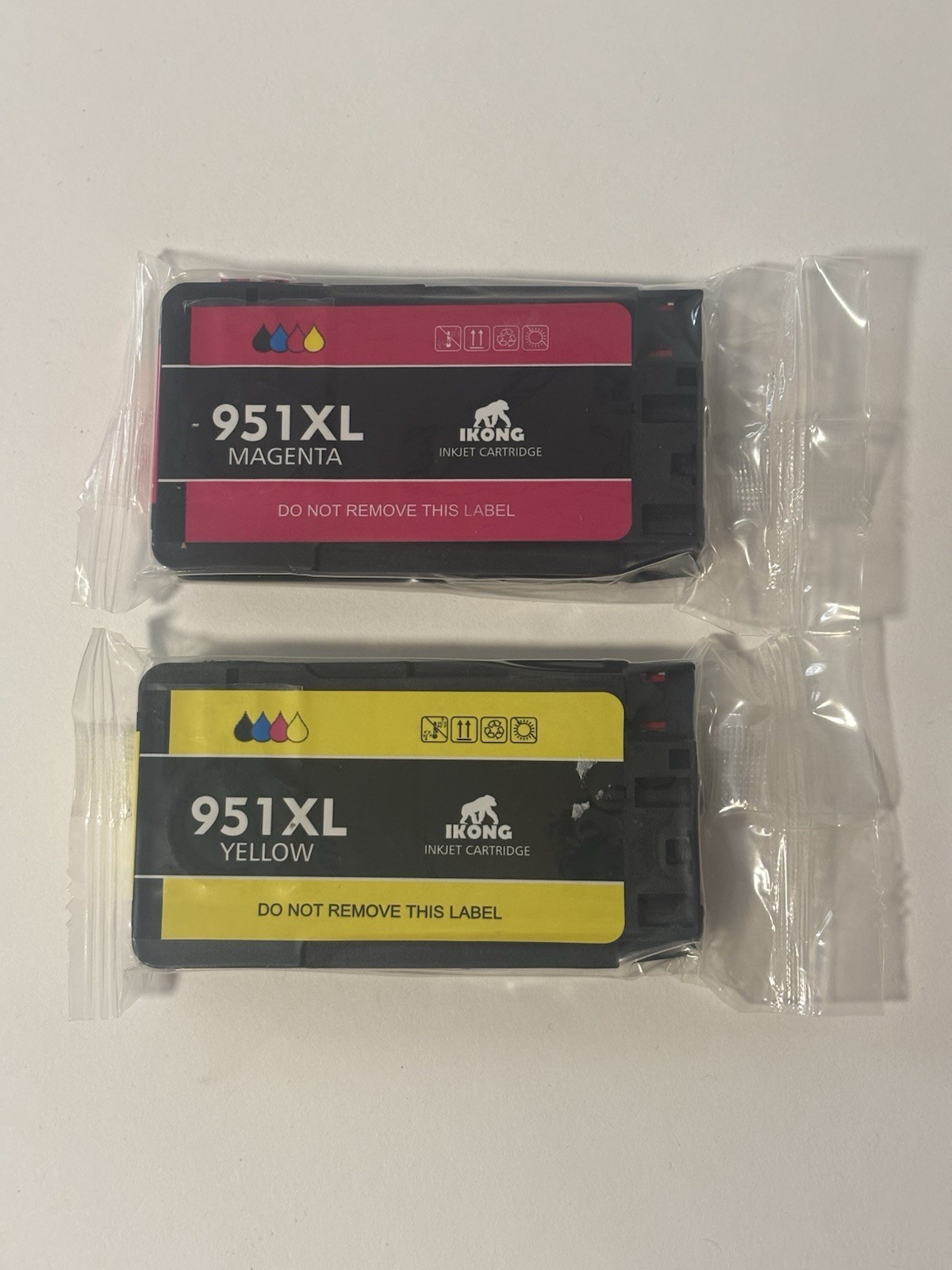 Ikong 951XL Magenta & Yellow; Ink Cartridges; NEW