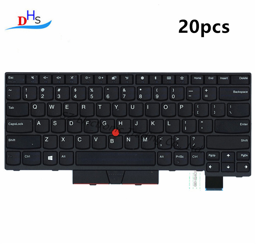x20pcs 01AX446 For Lenovo ThinkPad T470 T480 Keyboard US 01HX379 01AX364