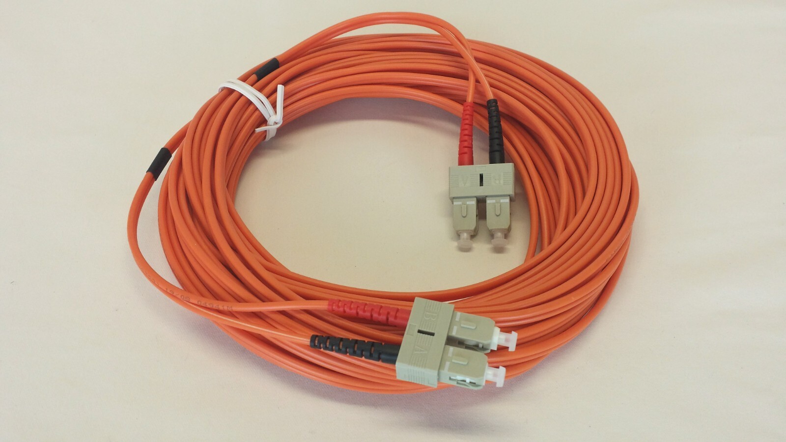 Fiber Optic Cable C2G Legrand 39.3ft 12M SC-SC 50/125 OM2 Duplex Multimode TAA