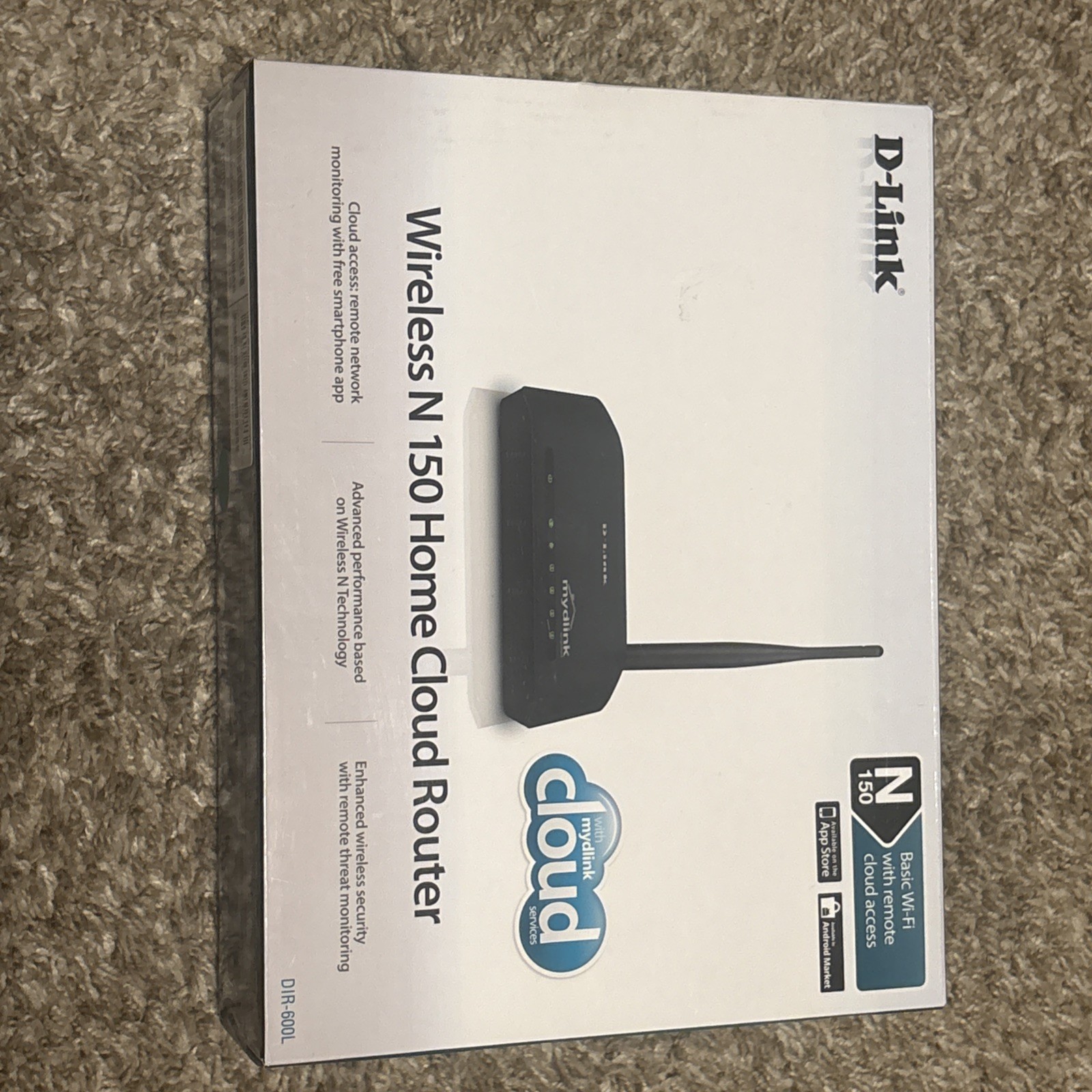 D-Link Wireless N 150 Mbps Home Cloud Router (DIR-600L)