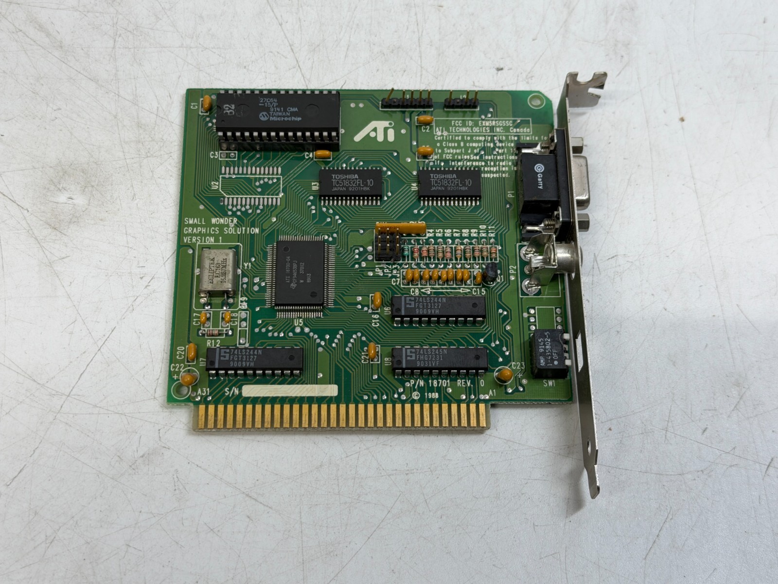 ATI Small Wonder Graphics Solution Version 1 - P/N 18701