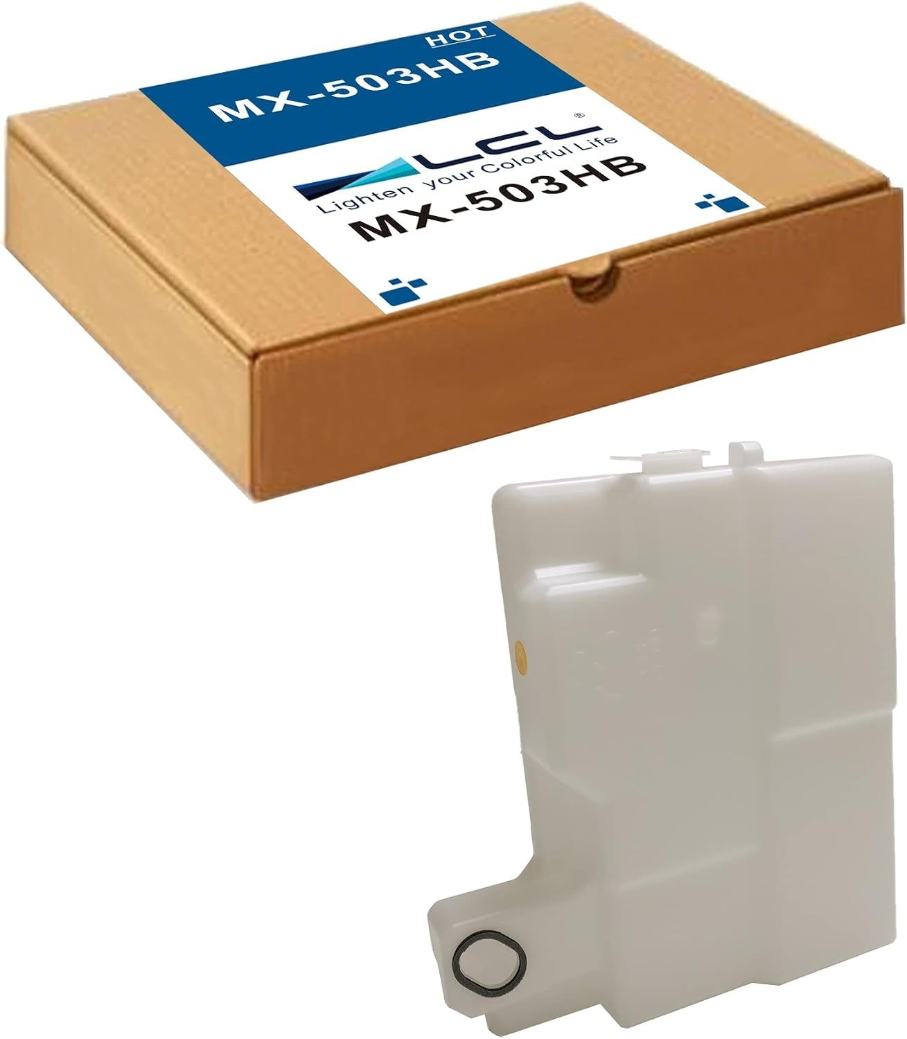 LCL Compatible Waste Toner Bottle Replacement for MX-503HB MX503HB Sharp MX-M283