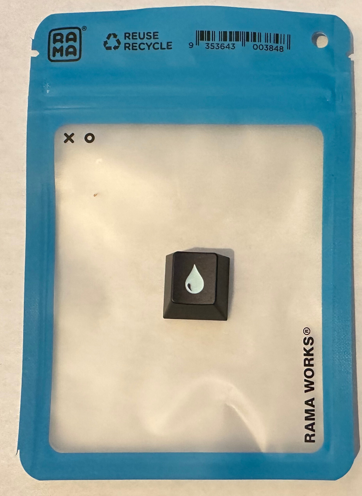 RAMA x GMK Rainy Day 1u Keycap - Raindrop