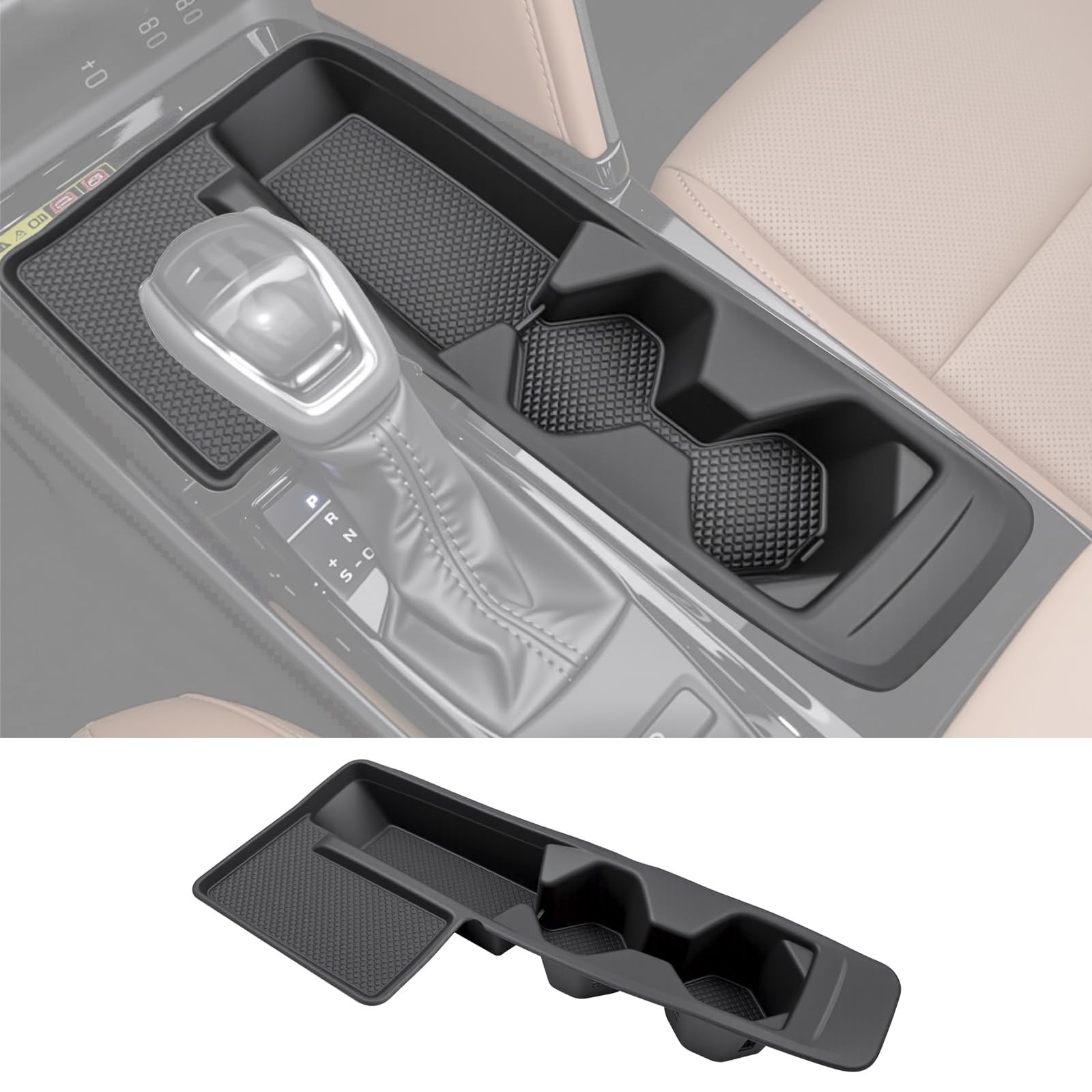 Center Console Cup Holder Compatible with 2025-2026 Toyota Camry Wireless Cha...