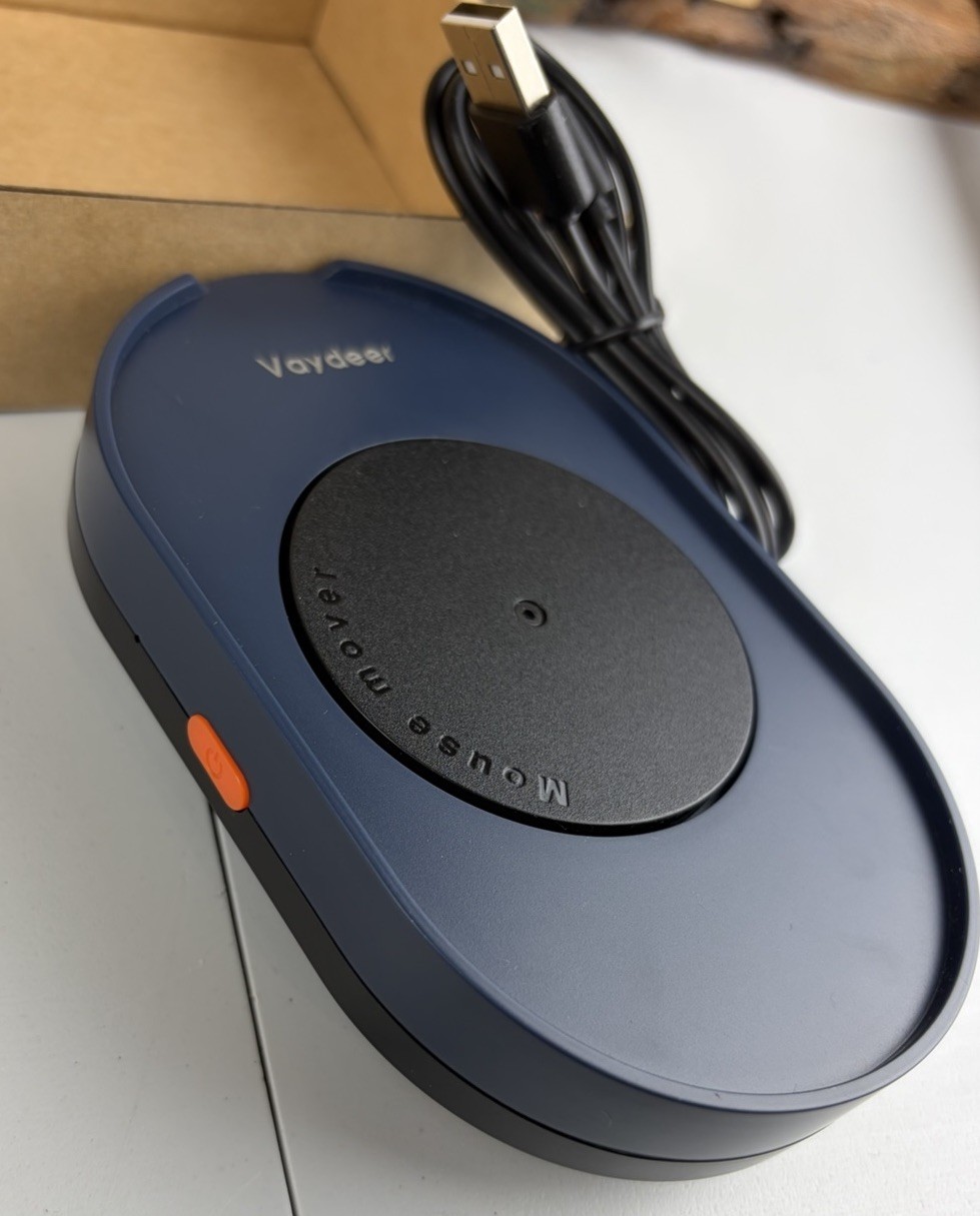 Vaydeer Undetectable USB Mouse Mover New In Box On/Off Switch Silent FM281 New