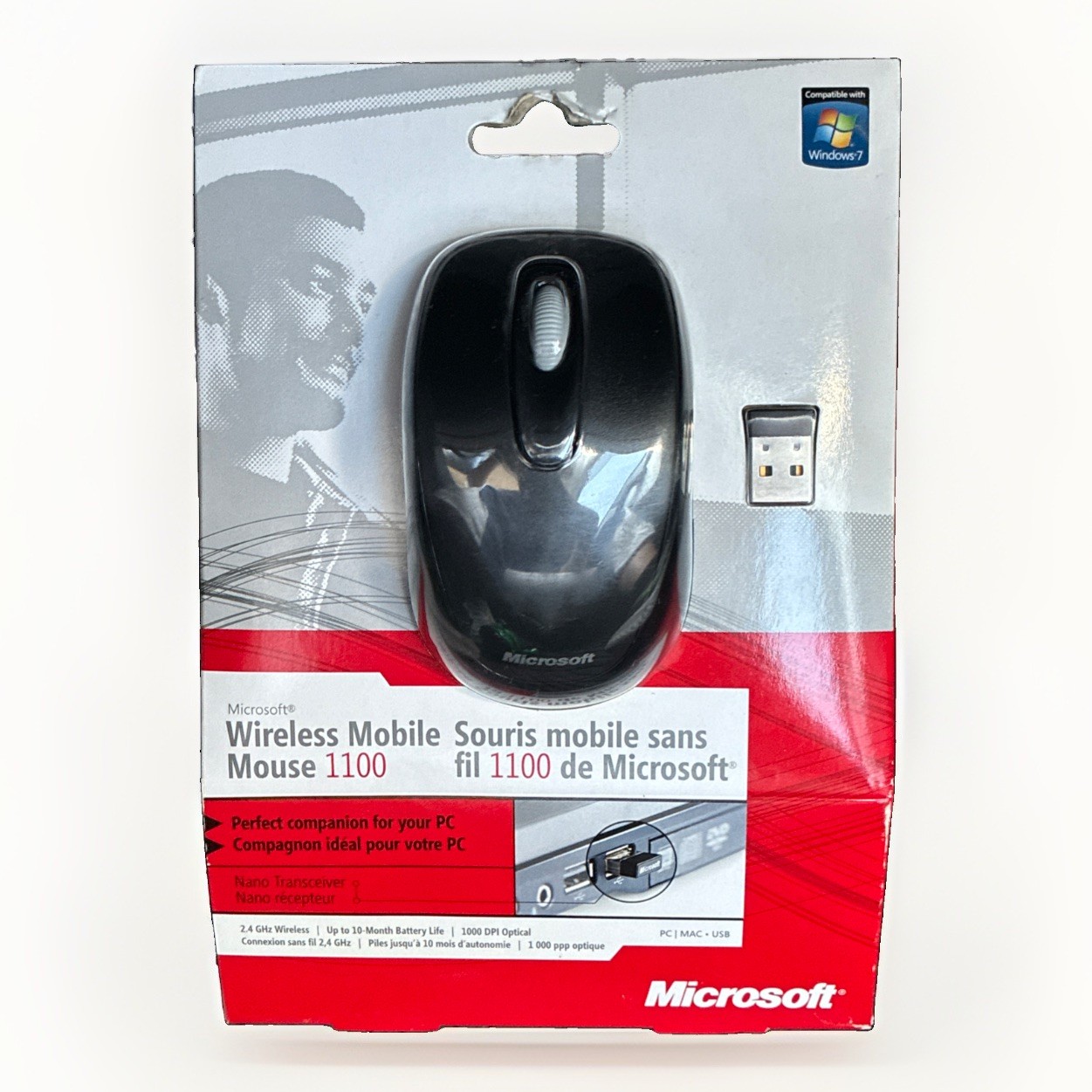 Official Microsoft Wireless Mouse 1100 - NEW RARE 1 LISTED* Genuine SEALED Bluet