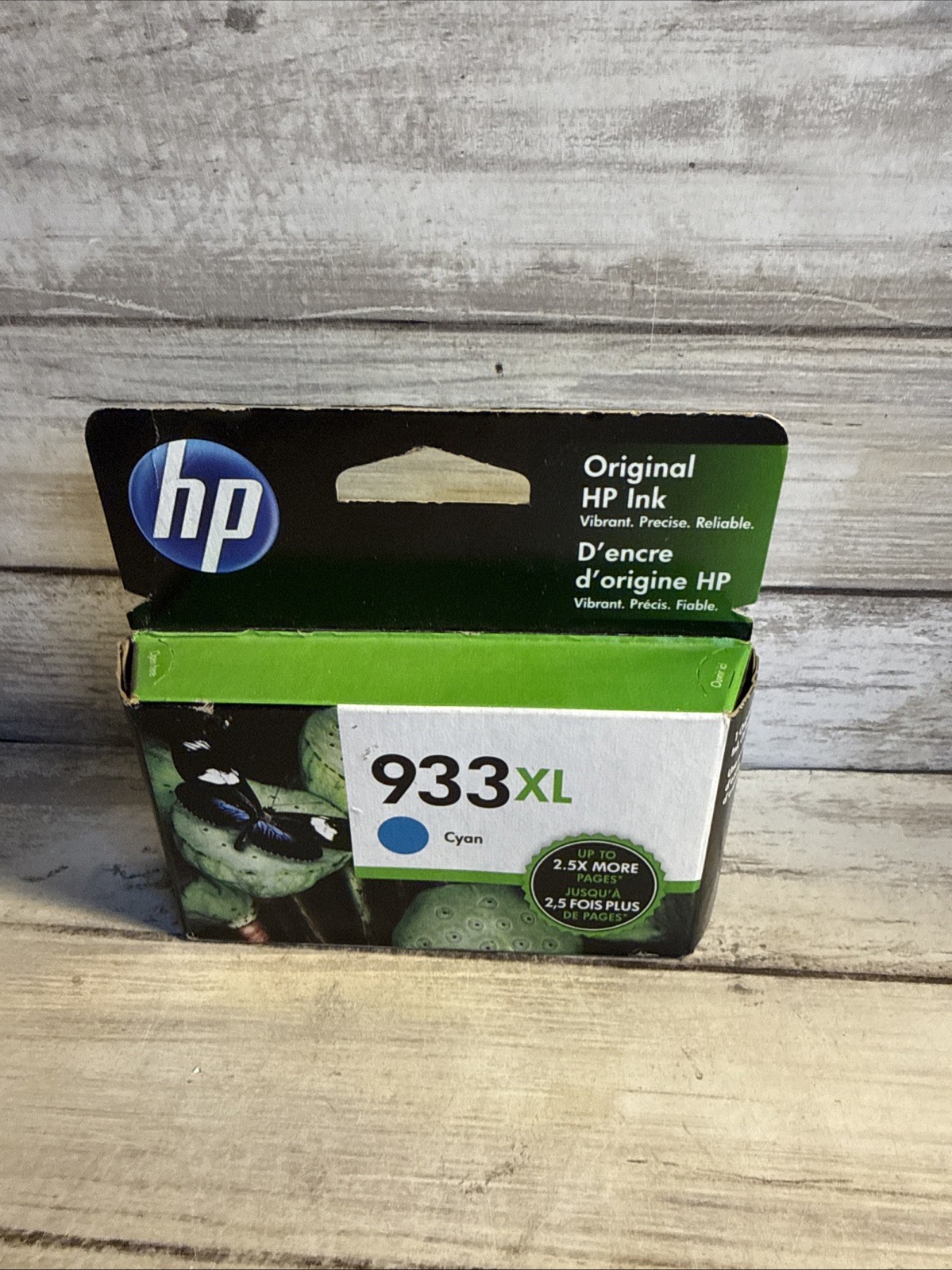 New Genuine HP 933XL High-Yield Cyan Ink Cartridge CN054AN Exp Jan 2023