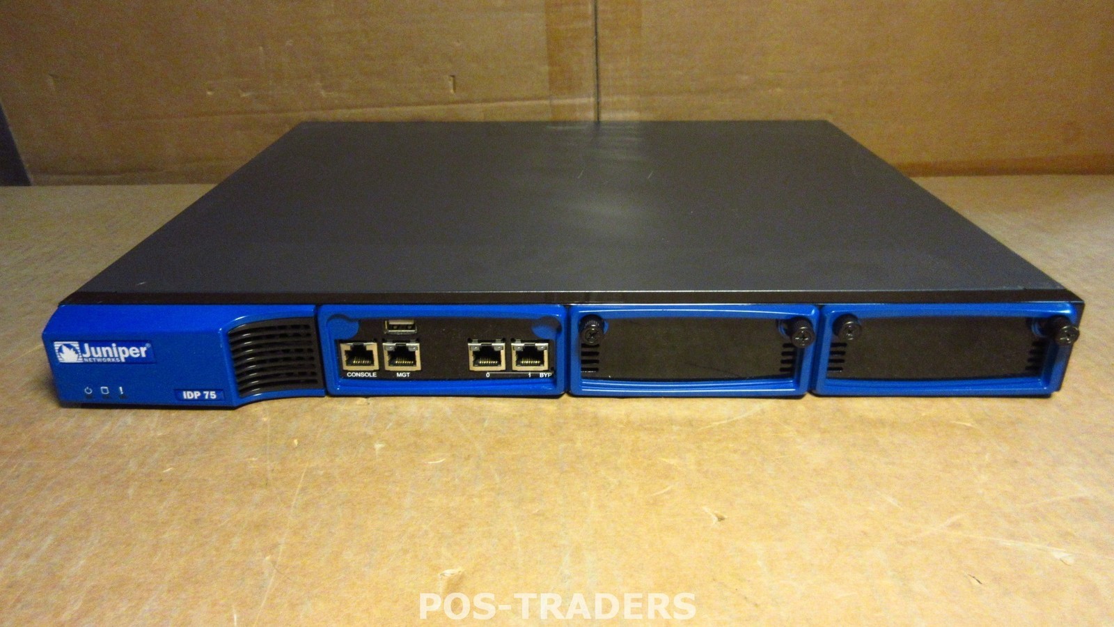 Juniper IDP 75 Intrusion Detection Prevention Appliance JNMRI Firewall NO DRVES