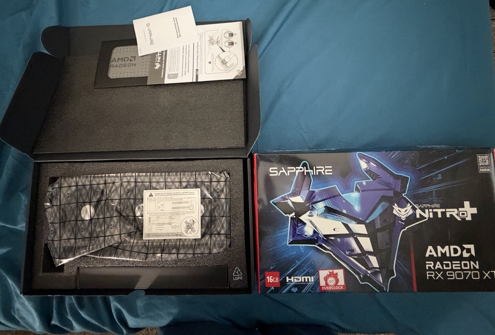 Sapphire NITRO+ Radeon RX 9070 XT 16GB GDDR6 Graphics Card