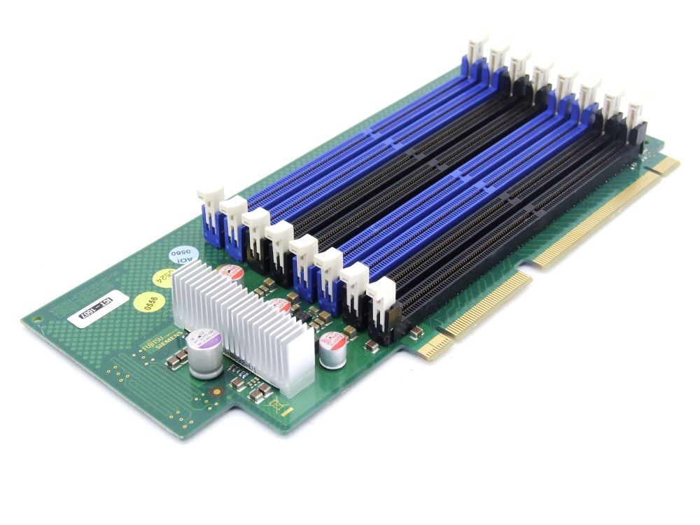 Fujitsu Siemens E325-A10 Memory Riser Card Fbdimm DDR2 Server RAM Adapter