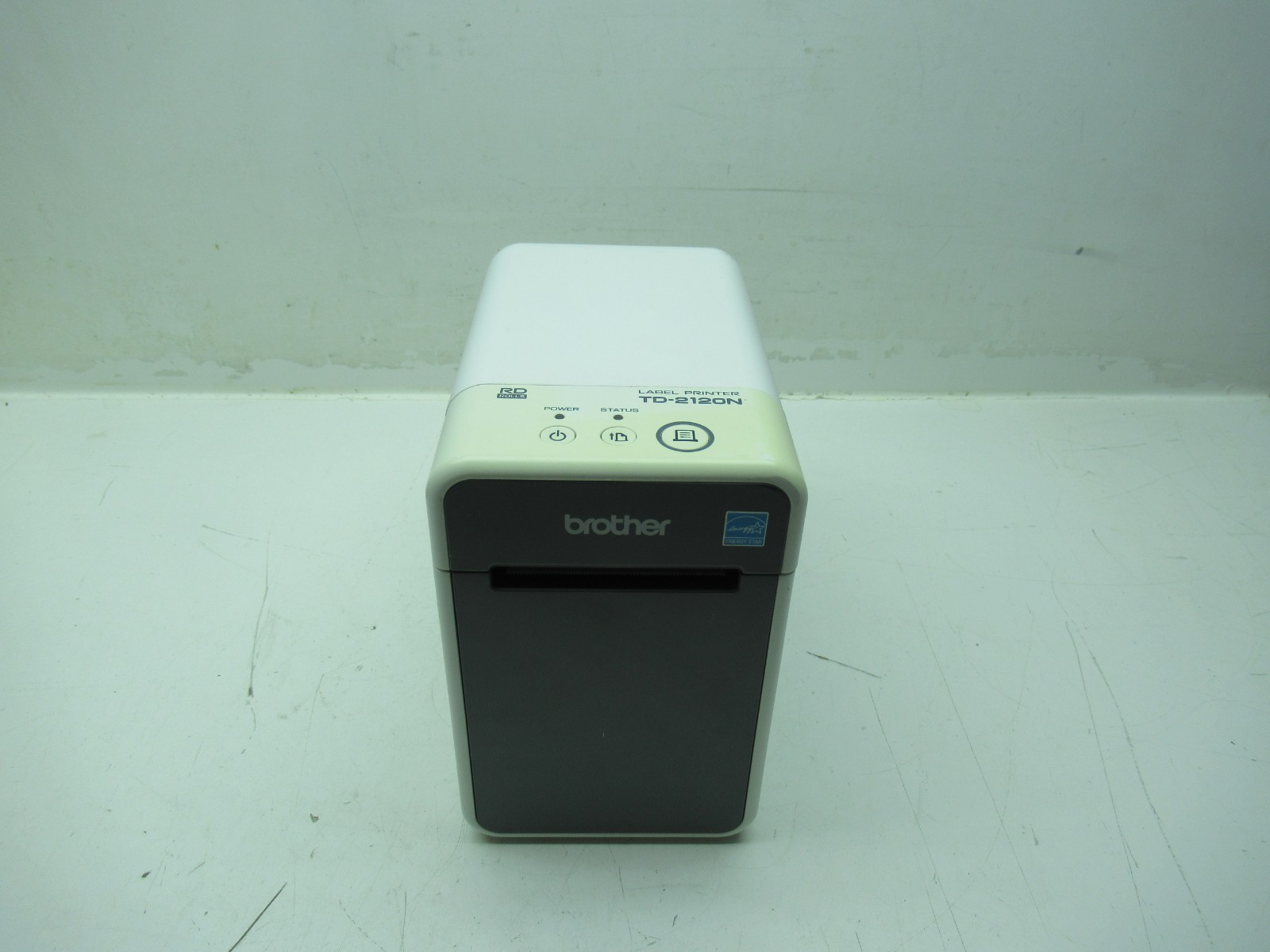 Brother TD-2120 Direct Thermal Printer Desktop Label Printer No Power Supply