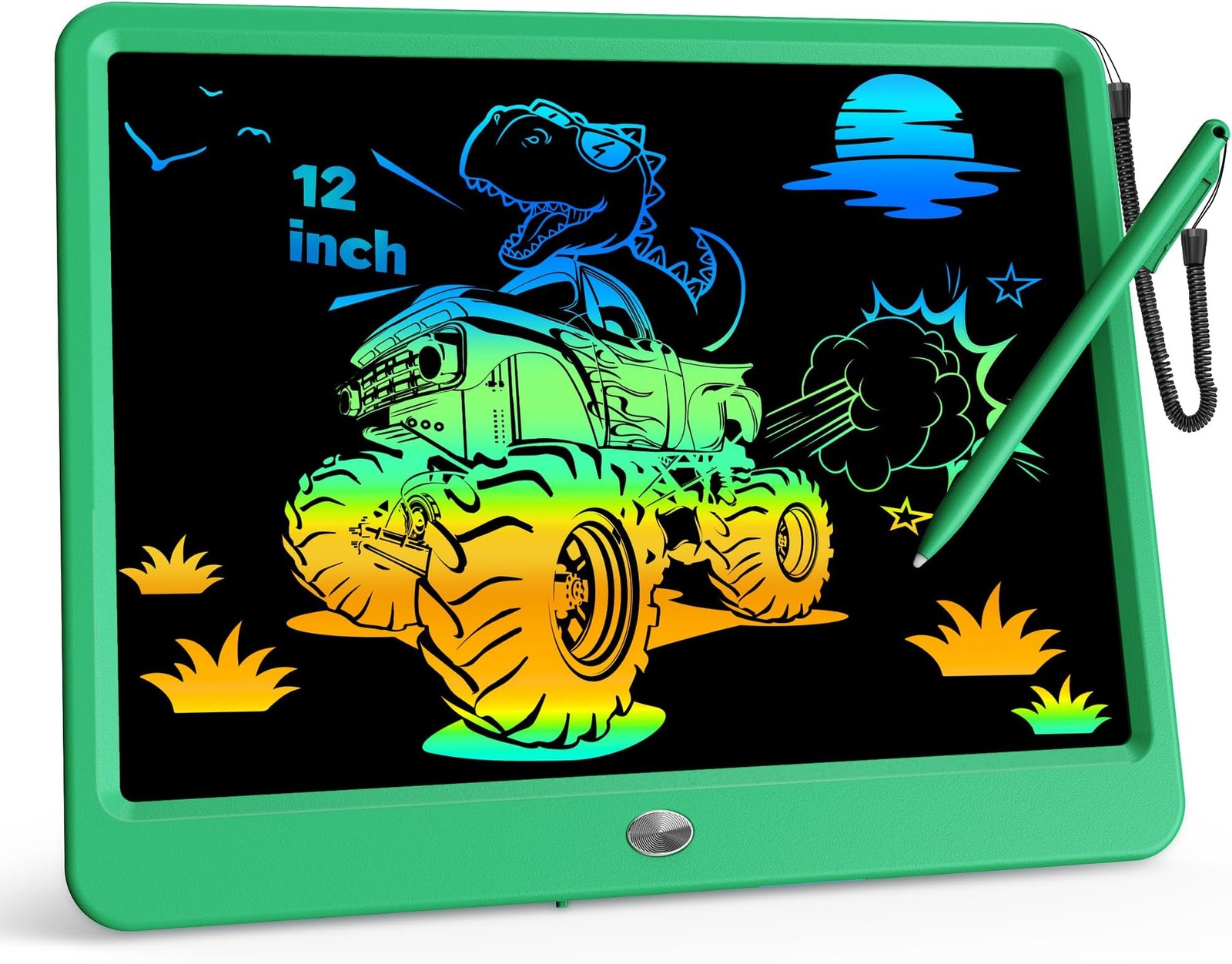 KOKODI 12 Inch LCD Writing Tablet with Anti-Lost Stylus Erasable Doodle Board...