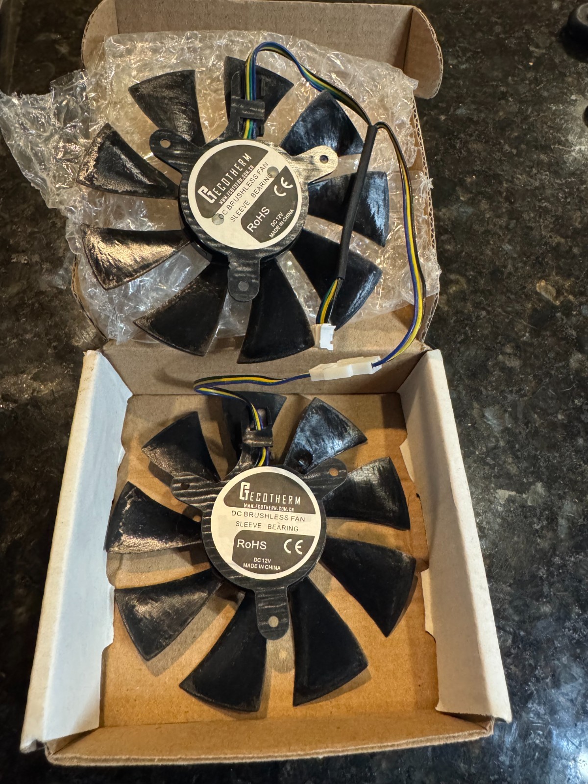 85mm Zotac GTX1070 MINI Dual Fan Replacement   open box