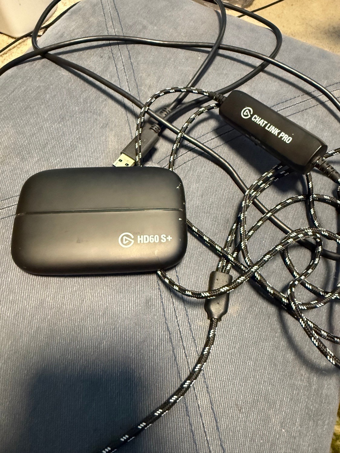 Elgato HD60 S+ Capture Card + Chat Link Pro 1080p60 HDR 4K Passthrough No Box