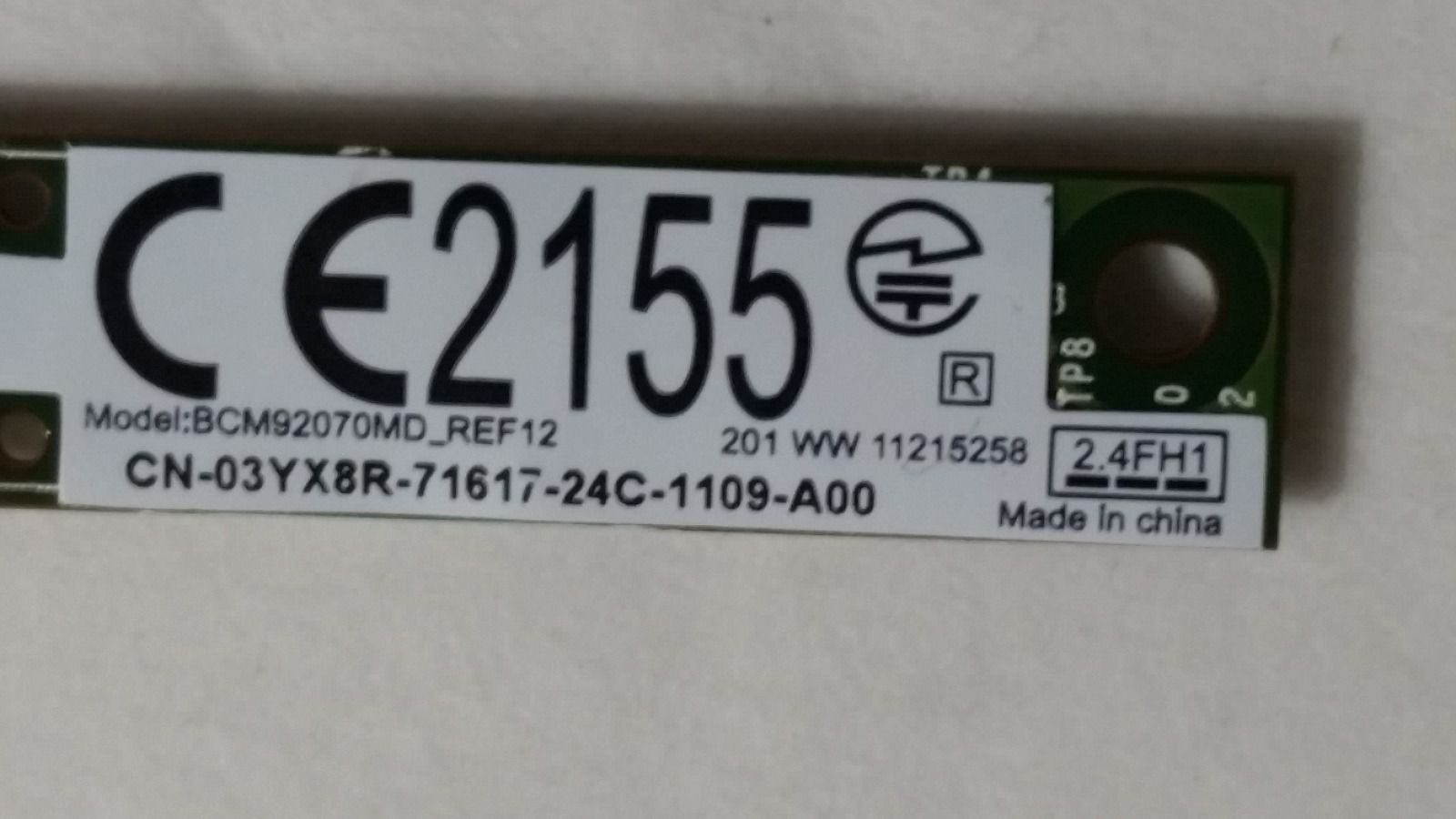👍 TESTED GOOD Genuine Dell Latitude E6530 Bluetooth Board 3YX8R 03YX8R