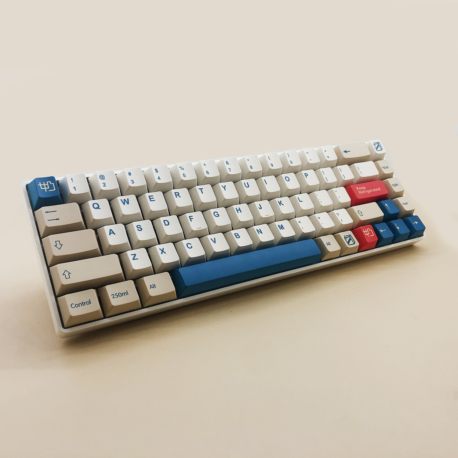 134 Keys GMK Copy Soyamilk Keycaps Dye Subs PBT Cherry Profile Keycap Set